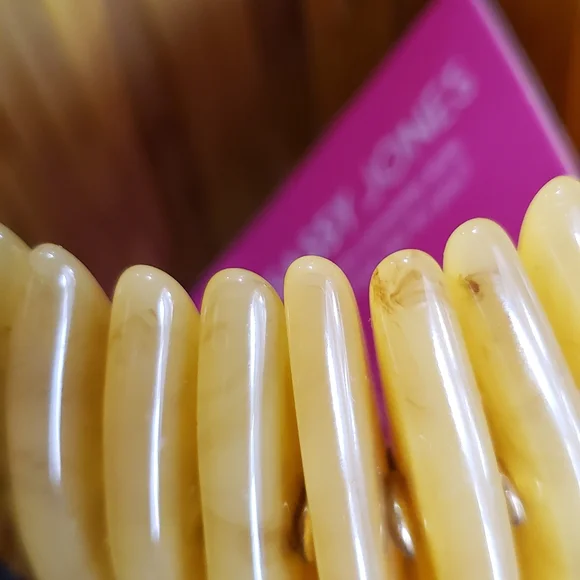 Sassy Jones Zanzibar Bangle Stack Brown Stretch Bracelet - Picture 5 of 8